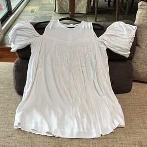 Elegant White Women's Dress